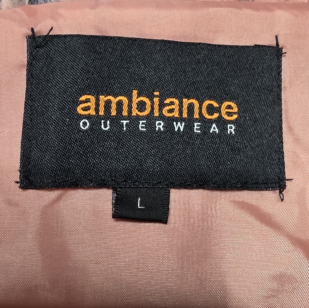 Ambiance Outerwear Pink Teddy Vest Size Large - Picture 4 of 6